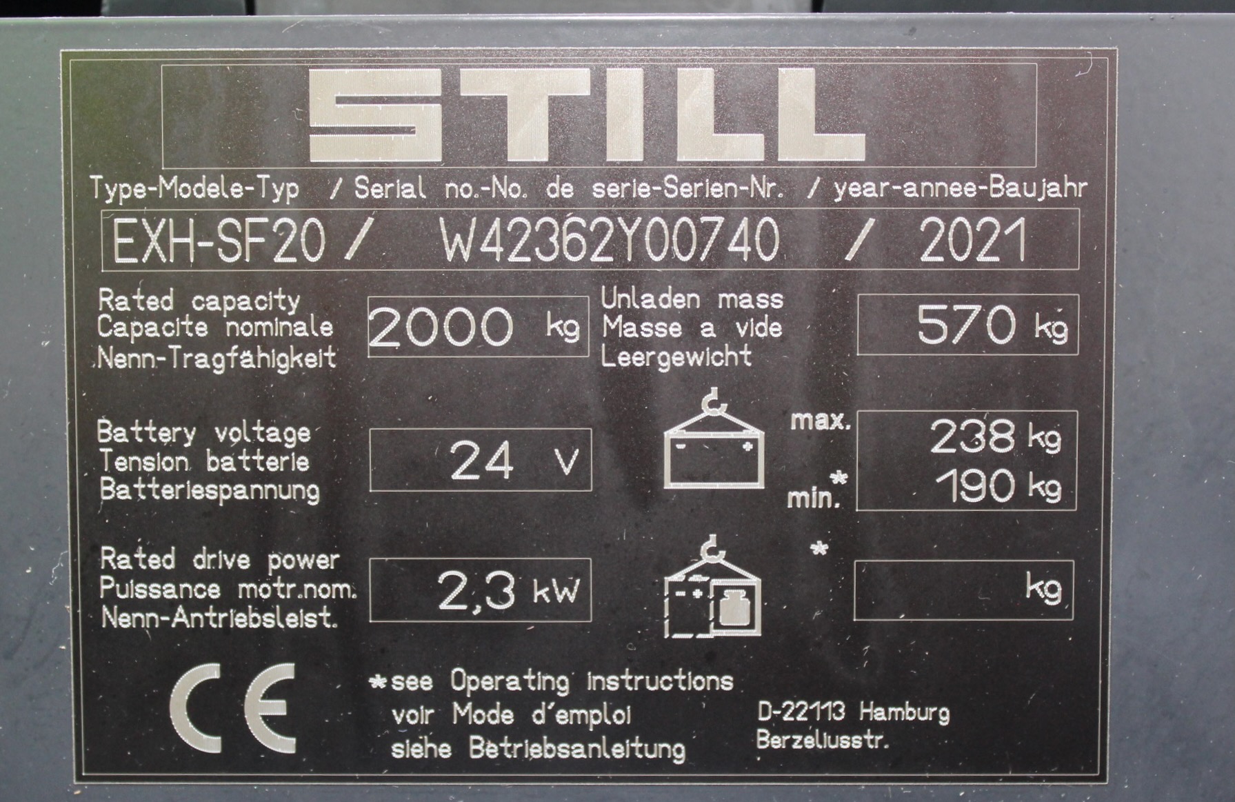 2021 Still EXH-SF20 LI-ION-48735385
